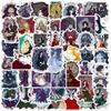 50 Black Fairy Tale Series Stickers Dark Wind Stickers Personalized Decorative Stickers Notebook