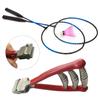 Tennis Racket Starting Clamp Racket Stringing Clamp with 3 Spring Stringing Clamp Tennis Badminton Racket Stringing Tool