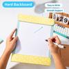 Polka Dot Pattern Clipboard PU Leather Document Holder Paper Clipboard  School Office Supplies