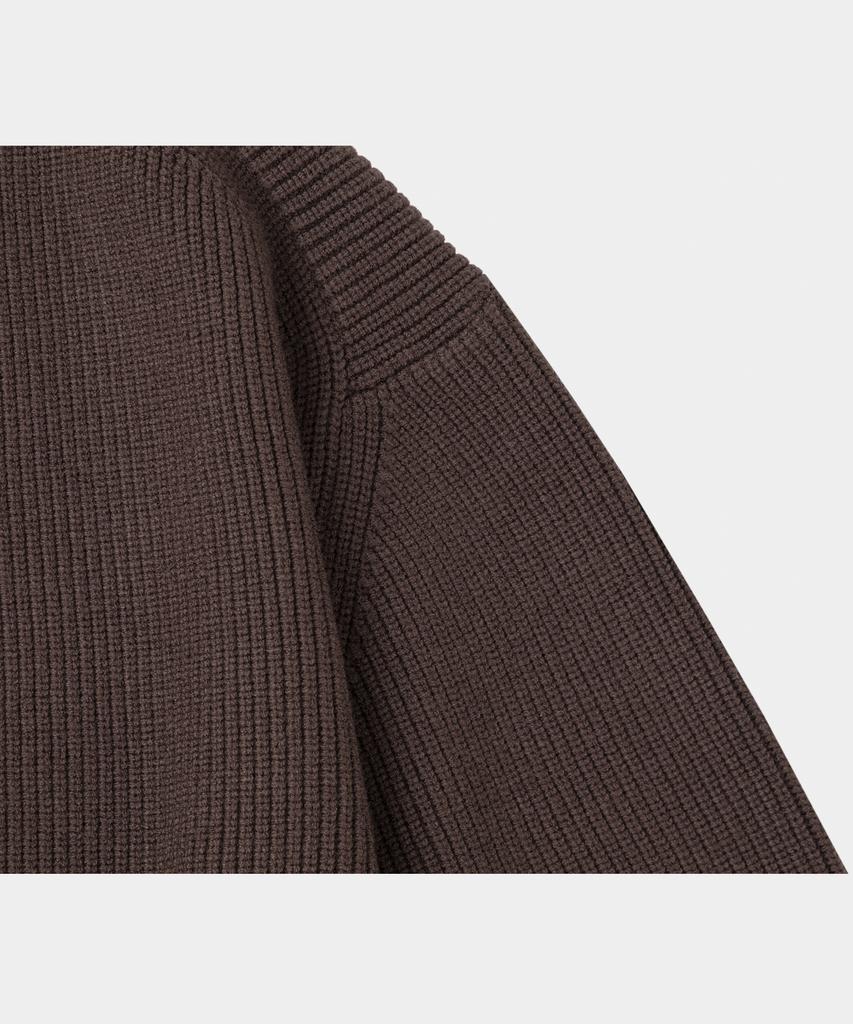 LETTERCOMO Essential Hazzi Round Knit Brown