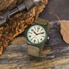 Simple Fashion Woven Canvas with Men's Watches Retro Tooling Sports Outdoor Luminous Quartz Joker Casual Watch