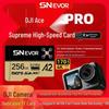 256GB High-Speed Memory Card for DJI Pocket 3 & Insta360 Cameras, Ideal for 4K Shooting.