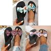 Summer Womens Flip Flops With Butterfly Knot For Beach And Casual Wear
