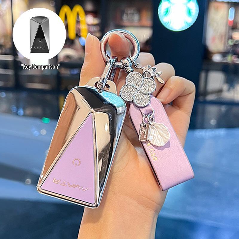 Чехол для ключа Avatr 2025: Совместимо с моделями Avatr 11, 06 и 12 - Мужской дизайн с пряжкой и корпусом.