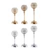 Holder Candelabra Centerpiece Tabletop Decor Tealight Crafts Stand for Pillar Candle Decor Wedding Table Dinner