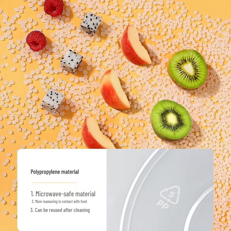 MARYYA Disposable Plastic Food Containers 750ml