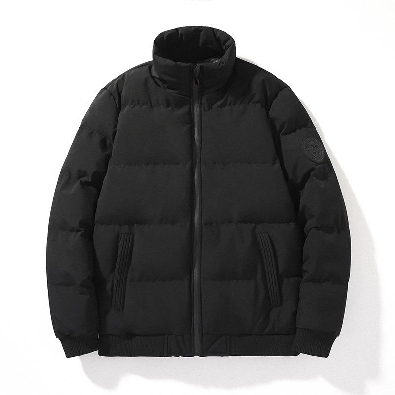 Новая утолщенная стеганая куртка мужская повседневная зимняя трендовая короткая стеганая куртка стеганая куртка большого размера модная трендовая мужская