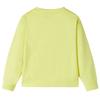 Sweatshirt pour enfants jaune 92/104/116/128/140