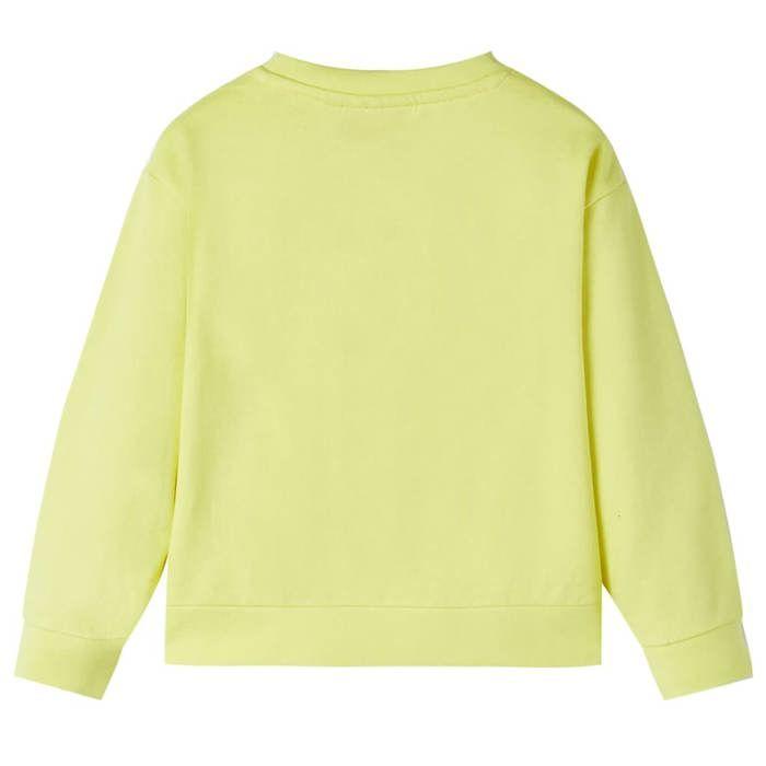 Sweatshirt pour enfants jaune 92/104/116/128/140