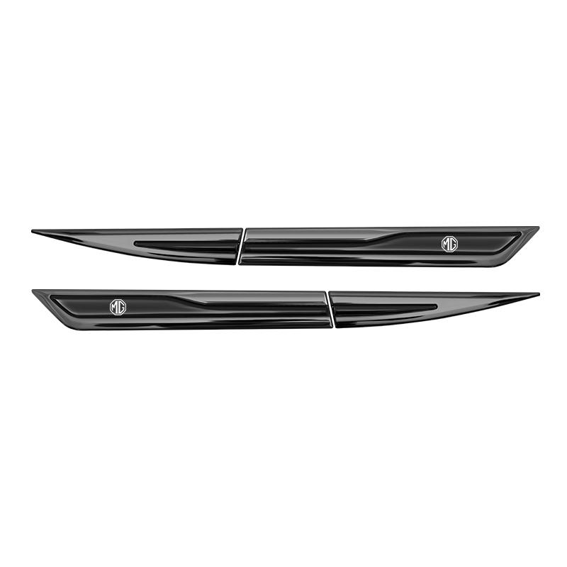 For MG ZS HS GT HECTOR MG3 MG5 MG6 MG7 2pcs Auto Door Fender Side Blade Badge Car Body Anti Scratch Metal Sticker io8