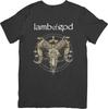 Музыка Lamb of God Унисекс Футболка из качественного хлопка Черная