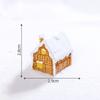 Мини-рождественское украшение Пряничный человечек Снеговик Микропейзаж Кукольный домик Модель автомобиля Интерьер Домашнего Рабочего Стола Украшение