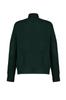 Women's Fashion New Sweater Navy Blue Soft Textured High Collar Knitwear Sweater