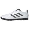 Goletto 8 VIII Round Toe TF (Rubber Studs) Hard Ground Artificial Grass Composite Material Soccer Shoes Unisex Soccer Shoes White Black GY5774