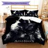 Assassin's Creed POSTER Bedding Quilt Set Quilt Cover Pillowcase Home Decoration Birthday Gift (1 * duvet cover + 2 * pillowcase, without core)