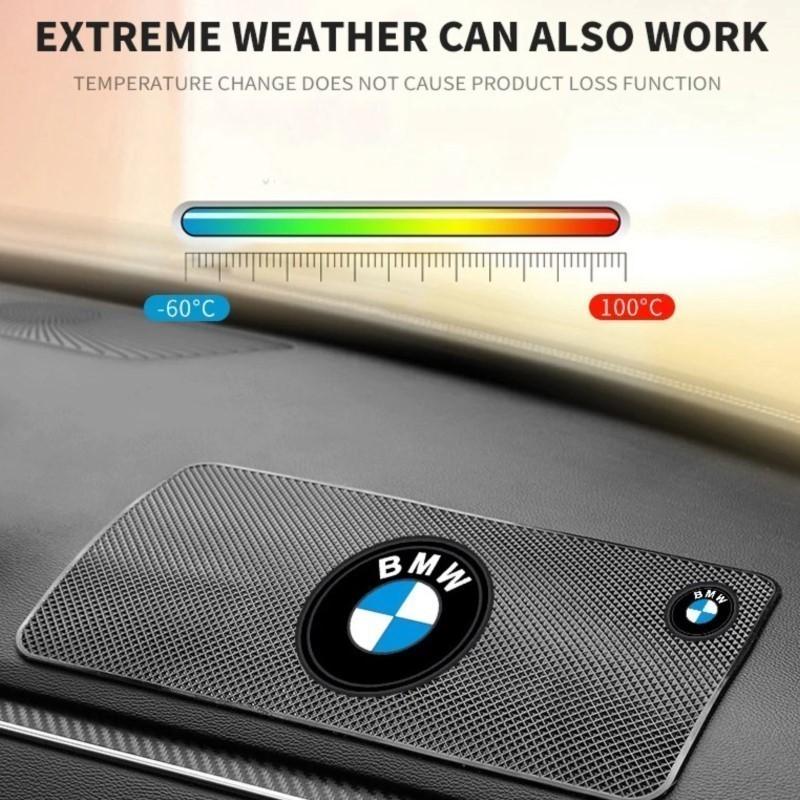 Car Emblem Non-slip Mat Dashboard Adhesive Pad Holder Sticker For BMW G80 G06 G07 G42 G14 G15 G16 F82 F20 F21 F83 M2 M3 M4 M5 M8 ysdn68