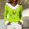Long Sleeve Shirts For Women Cute Tops Christmas Prints Tees Blouses Casual Plus Size Basic Tops Pullover