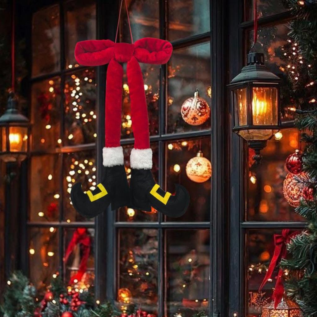 Рождественские ножки, Рождественские ножки автомобиля, Украшения для рождественской елки, Рождественские праздники