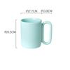 Креативная однотонная керамическая чашка в скандинавском стиле, кружки, кофейная чашка, чашка для воды, чашка для молока, большая емкость