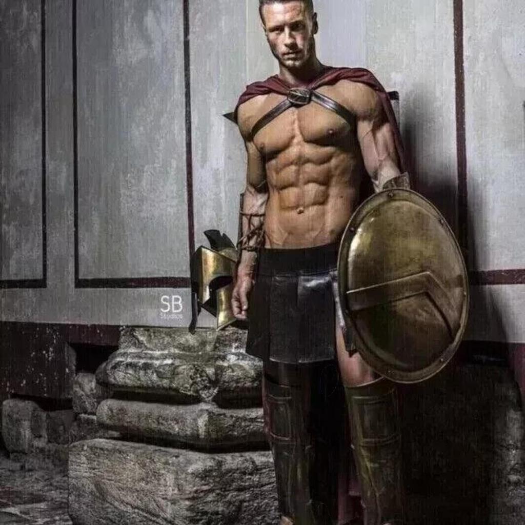 300 Spartan Costume- Spartan Full Body Armor Suit-Spartan Halloween Costume