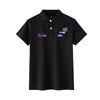 LiNing Fashion Embroidered Design Breathable Casual Comfortable Versatile Short Sleeve Polo Shirt Unisex Polo Shirts Black APLT1371-1(TEAM702-B8)