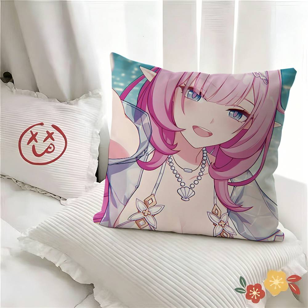 Pc Элизия Honkai Impact rd Наволочка Модная Квадратная Наволочка Спальня Диван Комната Ins Декор Отдых