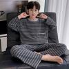 Boys Cotton Pajama Set Long Sleeve Cartoon Print Loose Comfortable Sleepwear Kids Ages 8 Fall