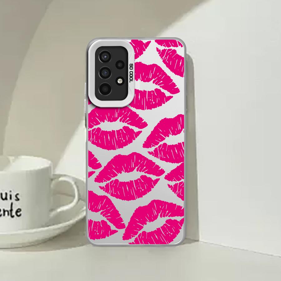 Red Sexy Lips Kiss Phone Case for Samsung Galaxy A12 A13 A14 A16 A22 A23 A24 A25 A32 A33 A34 Cover