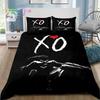 Luxury New 3D Print XO The Weeknd Comfortable Duvet Quilt Cover Pillowcase Bedding Set Children Bedroom Decoration Home Textile