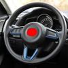 Для Mazda 3 6 CX3 CX-3 CX-5 CX5 CX8 CX 9 Axela ATENZA 2017 2018 2019 3 шт. Накладка с блестками на руль, стикер