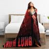 Iron Lung Horror Movie Blankets Coral Fleece Plush Markiplier Super Warm Throw Blankets for Home Couch Bedspread