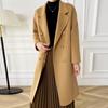 100% Wool Women Coat Autumn Wool Long Coat Handmade Pea Coat Winter Warm Wool Long Jacket Overcoat