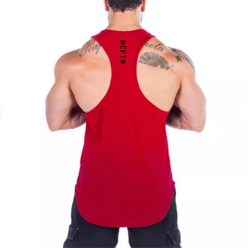 Muscleguys Спортивные майки для зала Мужские для бодибилдинга Без рукавов Летние Сетчатые Быстросохнущие Дышащие Спина Y Мышечные жилеты Фитнес Спортивные футболки