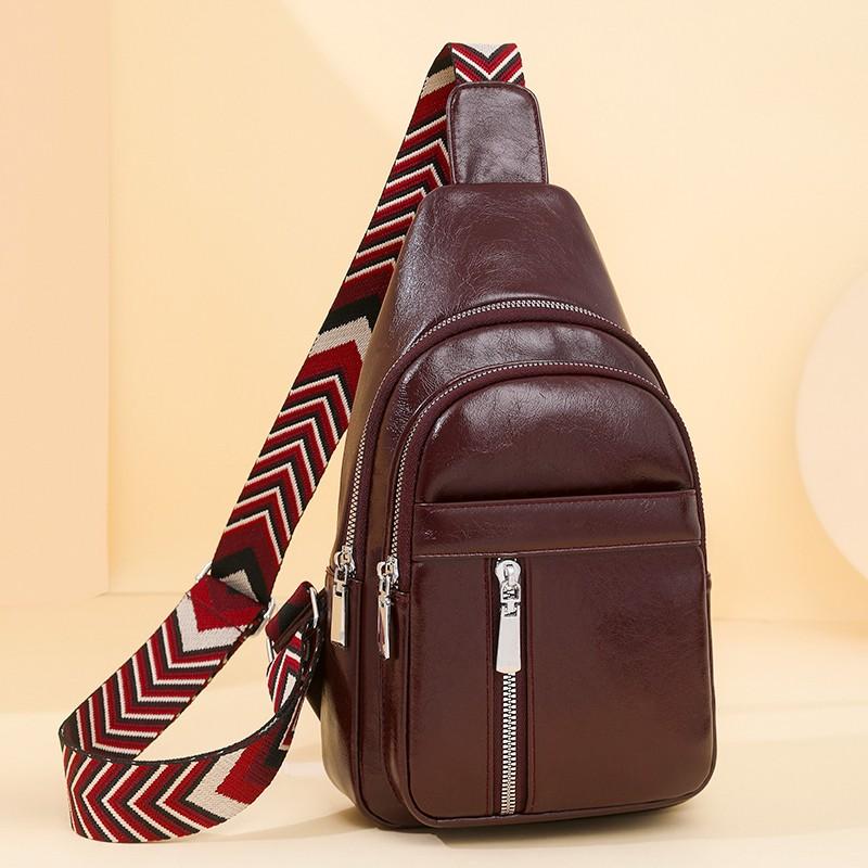 Женская сумка через плечо, сумка через плечо, водоотталкивающая сумка на грудь из полиуретана