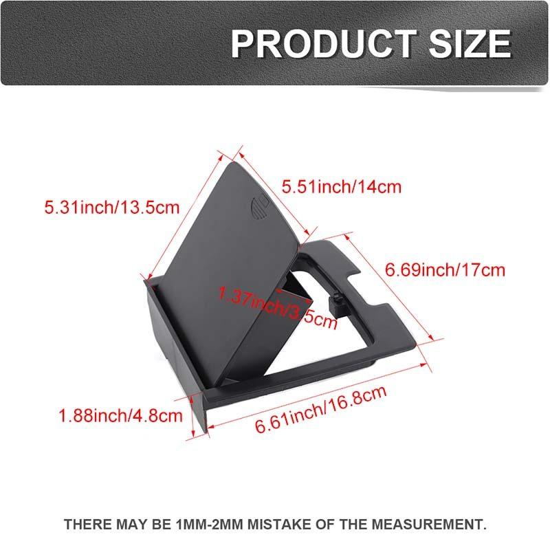 Armrest Box Storage Box Organiser Container For Jeep Wrangler JK 2011-2017 Car Interior Acessories