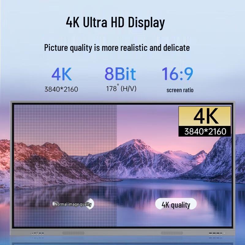 QinGuan 4K Dual System Interactive Flat Panel (CN version)