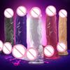 Soft Big Dildos for Women Realistic Crystal Dildo Anal Silicone Real Penis Waterproof Suction Cup