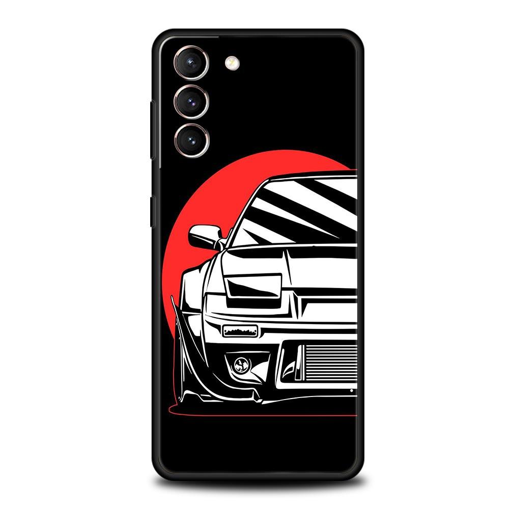 Чехол для телефона JDM Tokyo Drift Sports Car Lamp для Samsung Galaxy S23 Ultra S22 S21 S20 FE 5G S10 S10E S9 S8 Plus Note 20, мягкий чехол