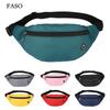 Unisex Waist Bag Chest Bag Crossbody Bag Hip Waist Pack Belt Purse Canvas