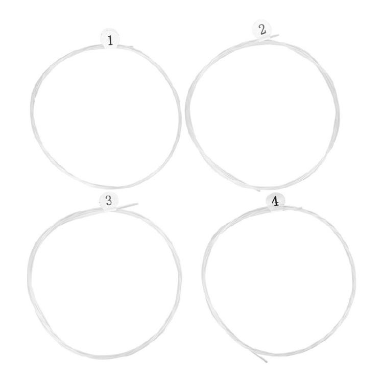 4 Strings Ukulele Strings Accessory for 21/23/26 Inch Ukulele Part Replacement