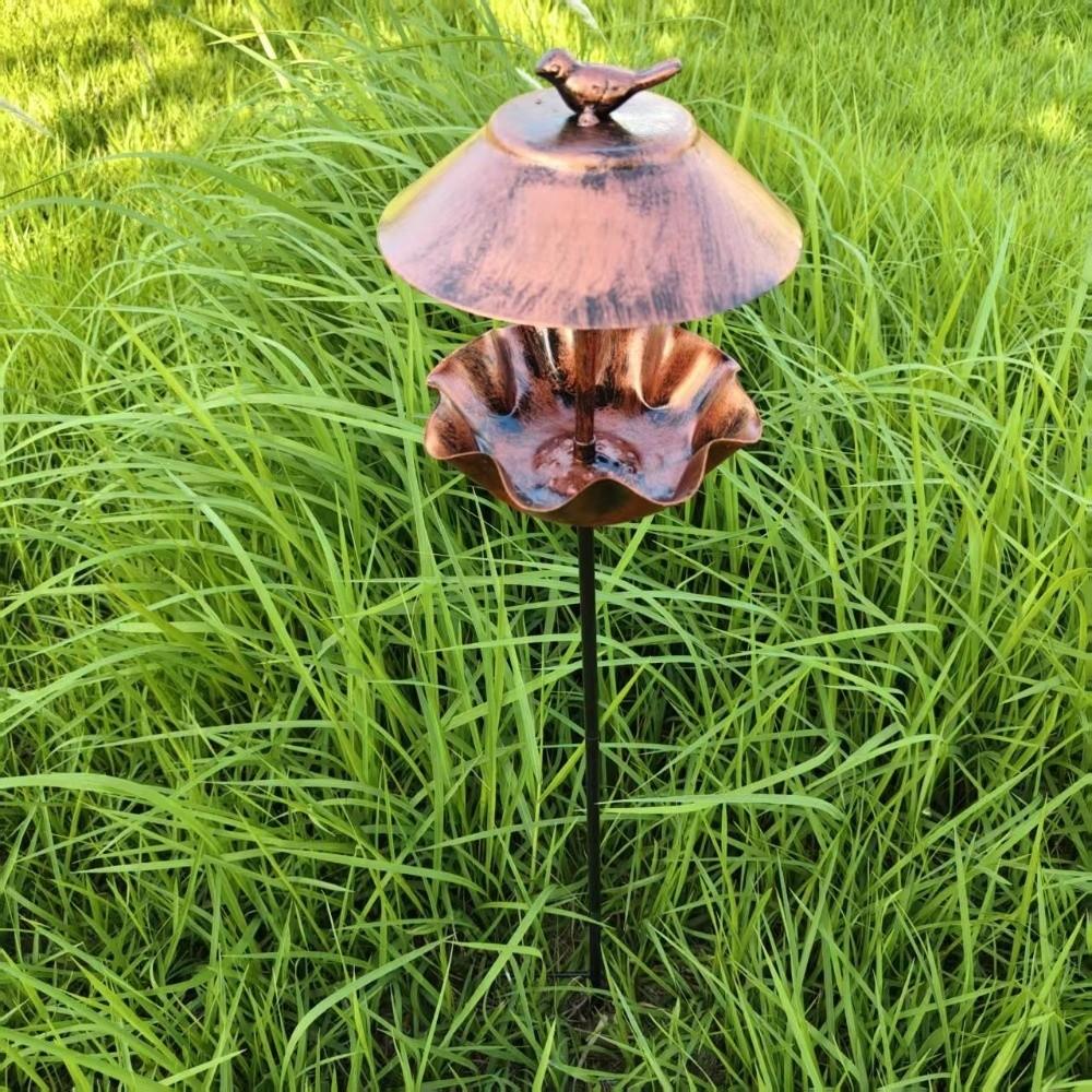 Rust-resistant Bird Water Drinker Large Capacity Hummingbird Feeder Outdoor Decor