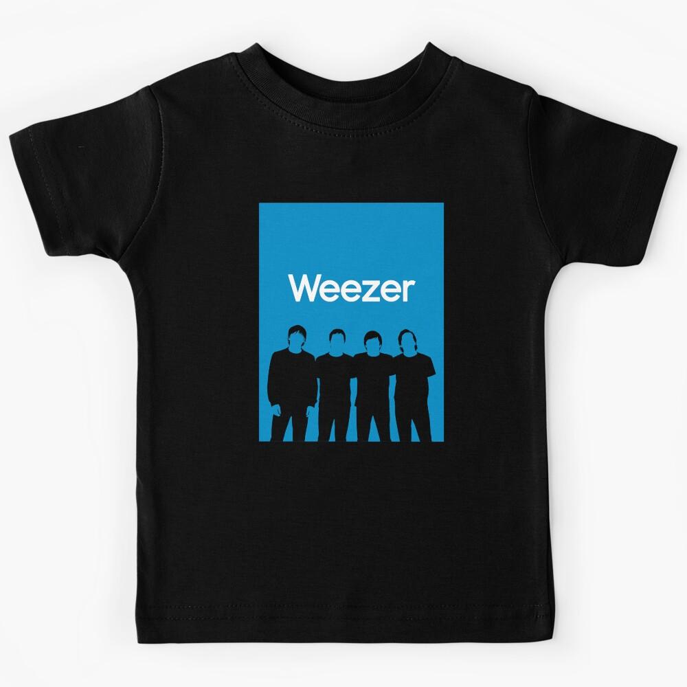 Детская футболка с группой Weezer