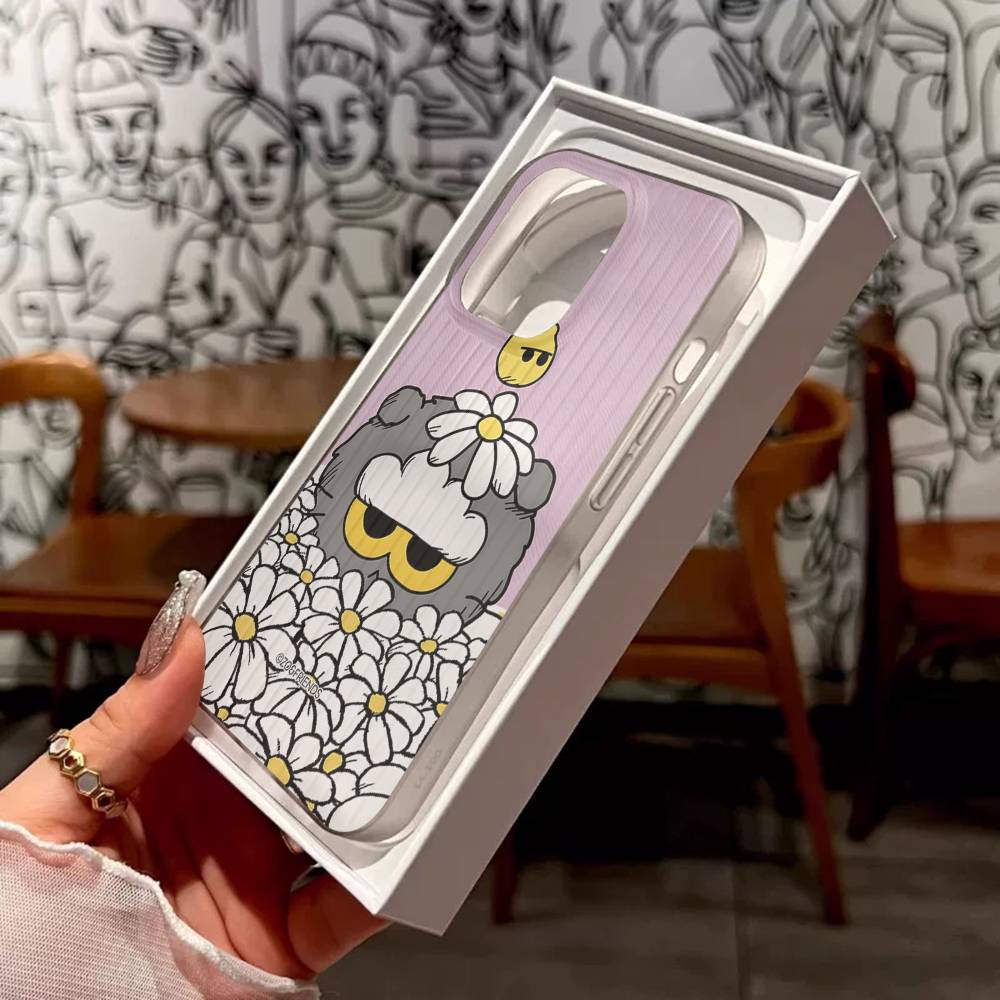 Милые друзья Z-ZO Для IPhone 17 16 15 14 13 12 11 Pro Max Plus Pro Прозрачный чехол для телефона Нескользящий корпус
