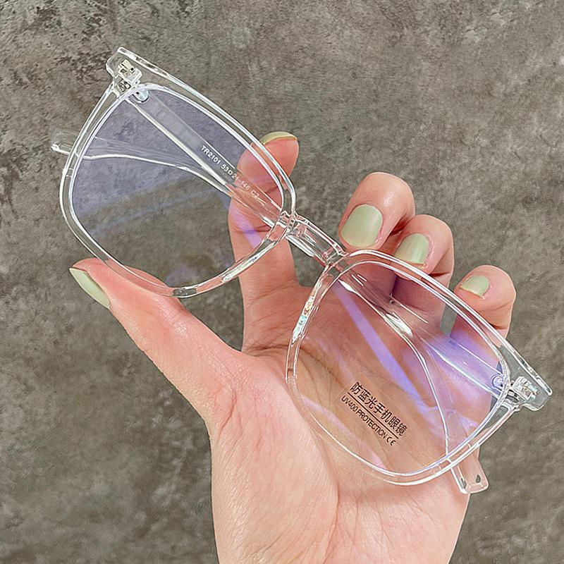 Модные очки для близорукости для мужчин и женщин, блокирующие синий свет, прозрачные очки по рецепту, унисекс, очки с минусовой диоптрией