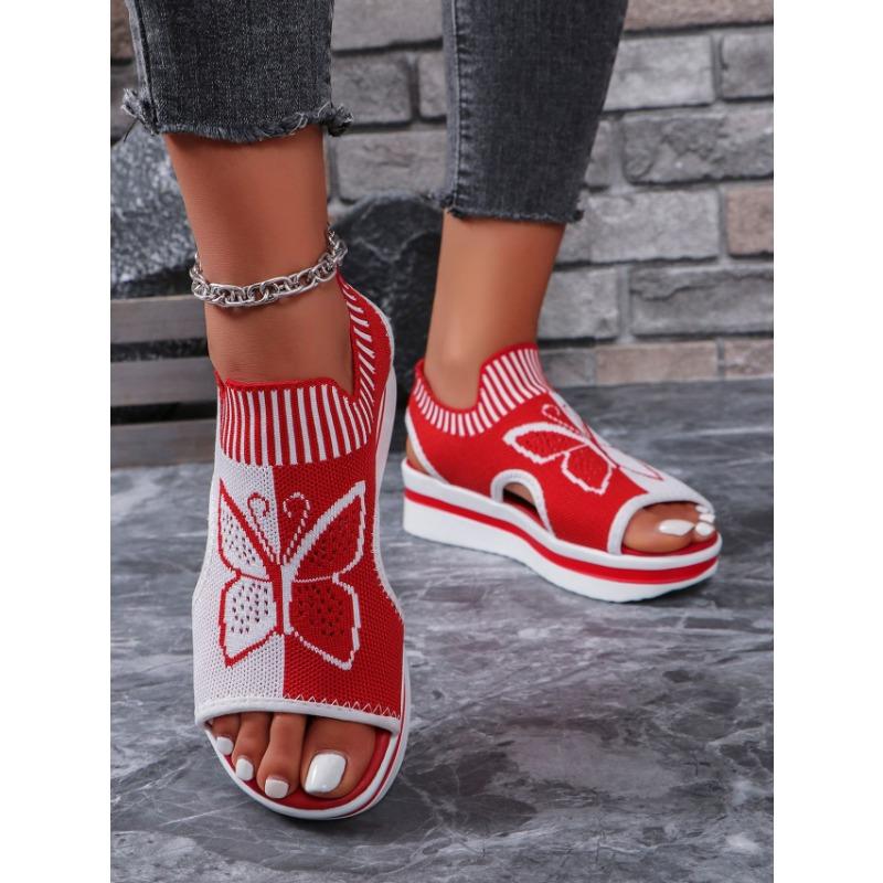 Большие размеры летние новые повседневные пляжные женские сандалии в спортивном стиле