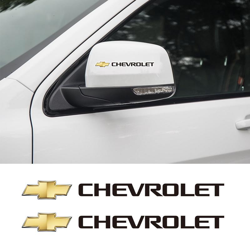 4 шт. Наклейки на кузов автомобиля, Стайлинг, Эмблемы, Аксессуары для Chevrolet Spark Captiva Cruze Malibu Equinox Trax Camaro Blazer