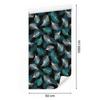 Turquoise Feathers Wallpaper for the Background of the Living Room and Bedroom 50x1000