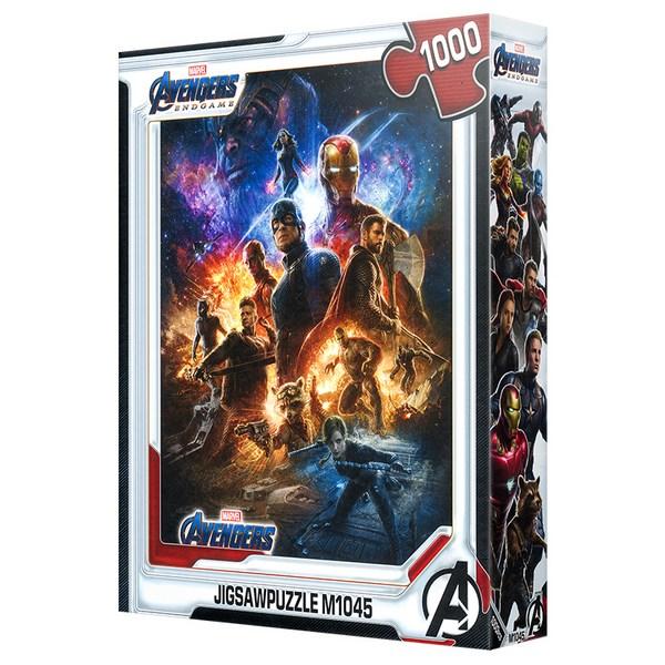 Puzzle Life Marvel Avengers Endgame Hero Jigsaw Puzzle PLM1045, Mixed Colors, 1000 Pieces Jigsaw Puzzle, Childrens Games, Educational Toys