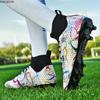 31-46 Children Graffiti Football Boots High-quality Artificial Lawn Socks Outdoor Men's Long Nail Sports Football Boots