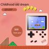Macaron Handheld Game Console Children's Student Nostalgic Toy 500 In One Retro Mini Handheld Game Console